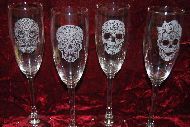 New sugar skull designs, day of the dead designs